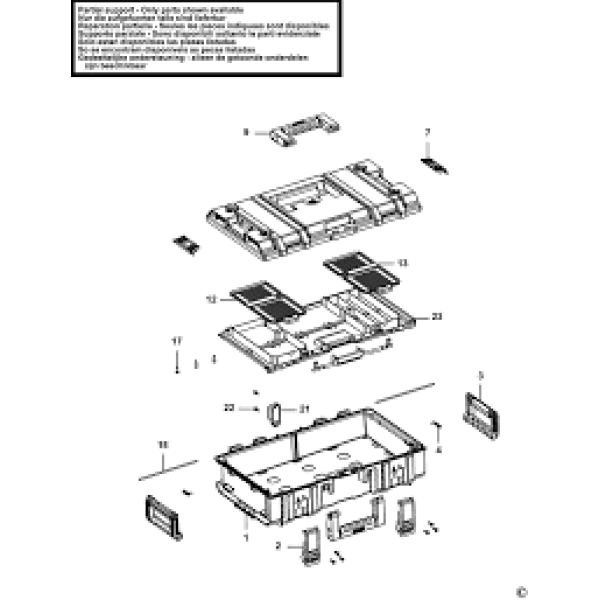 Ящик для інструментів Stanley FatMax ToughSystem TS150 55x33x15 см FMST1-75679