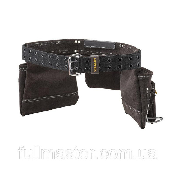 Кожаный монтажный ремень с карманами для инструмента STANLEY STST1-80113