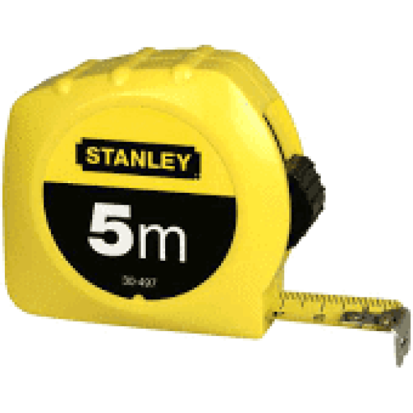 Рулетка измерительная STANLEY Global Tape в пластмассовом корпусе 3м/5м/8м 0-30-487