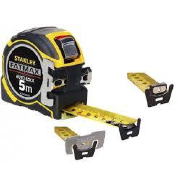Рулетка измерительная Stanley FatMax Autolock со съемным крючком 8 м х 32 мм XTHT0-33501