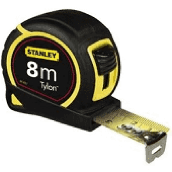 Рулетка STANLEY Tylon 3м / 5м / 8м эргономичный корпус 0-30-687