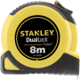 Рулетка STANLEY "TYLON DUAL LOCK" сталева стрічка метрична шкала 8 м STHT36804-0