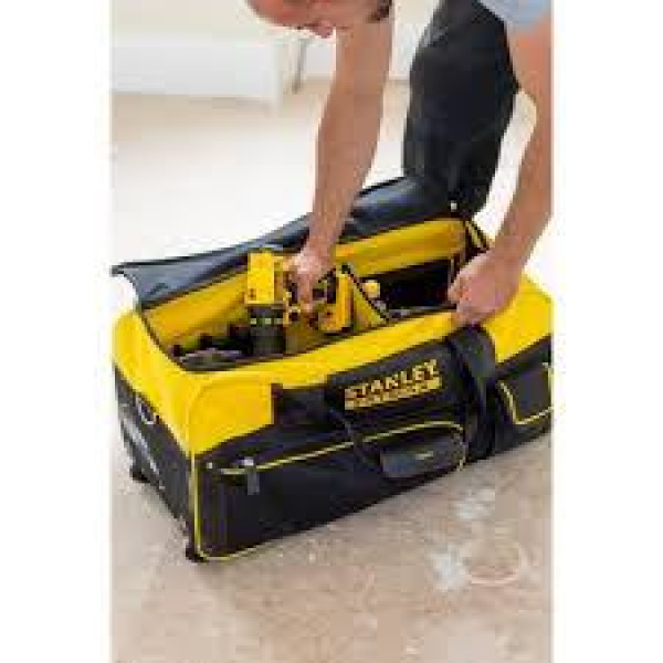 Сумка-візок для інструменту STANLEY "FatMax" на 3 колесах і з телескопічною ручкою 67 х 31 х 30 см FMST82706-1