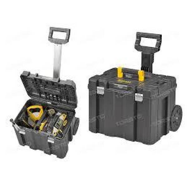 Ящик для інструменту STANLEY "FatMax" TSTAK на 2 колесах з телескопічною ручкою 43х63х49см FMST1-75753