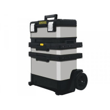 Ящик для інструменту металопластиковий STANLEY "FatMax" на 2 колесах 893х568х389 мм FMST1-75506