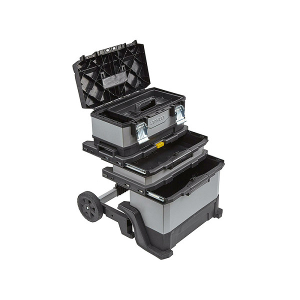Ящик для інструменту металопластиковий STANLEY "FatMax" на 2 колесах 893х568х389 мм FMST1-75506