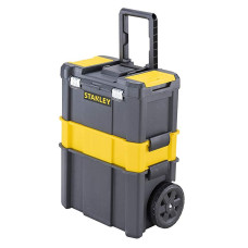 Ящик розкладний 3в1 для інструментів STANLEY на 2 колесах 476х208х630мм STST1-80151 Ящик розкладний 3в1 для інструментів STANLEY на 2 колесах 476х208х630мм STST1-80151