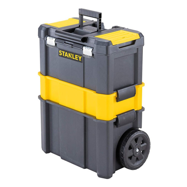 Ящик розкладний 3в1 для інструментів STANLEY на 2 колесах 476х208х630мм STST1-80151
