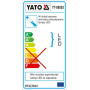 Лампа светодиодная аккумуляторная Li-Ion 7.4В 100 LED 600Лм YATO YT-08503