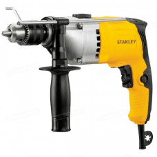 Дриль ударний мережевий STANLEY 800 Вт. 0-3000 об./хв. швидкозатискний патрон ≤ 13 мм STDH8013C