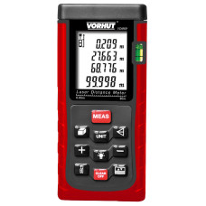 Лазерний далекомір VDM-80 0,05-80 м +/-2 мм 7 функцій Vorhut 34-218