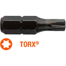 Насадка викрутки зірочка Torx T5-Т9х25мм INDUSTRY USH, уп.5 шт. UUSE0012088
