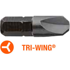 Насадка викрутки трипелюсткова TRI-WING TW0 - TW8х25мм INDUSTRY USH, уп.5шт. UUSE0012770