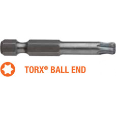 Насадка викрутки подовжена заокруглена Torx T10K - T40K x 50мм INDUSTRY USH, уп 5 шт. UUSE0103954