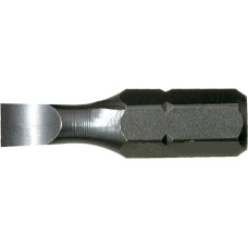 Насадка викрутки плоский шліц SL5,5х0,8мм коротка USH, уп.10 шт. UUSG0112305