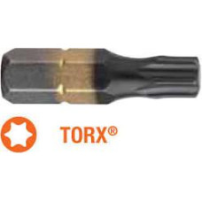Насадка викрутки титанове покриття алмазне напилення "TORX" T30/Т40 x 25 мм USH, уп.10 шт. UUSG0032398