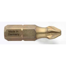 Насадка викрутки титанове покриття "PHILIPS" PH1 x 25/50 мм USH, уп.10 шт. UUSG0022341