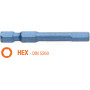 Насадка викрутки ударна 1/4 " HEX 3-6 x 50 мм BLUE SHOCK USH, уп. 5 шт. UUSE0063471