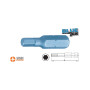 Насадка викрутки ударна 1/4 " HEX 3-6 x 50 мм BLUE SHOCK USH, уп. 5 шт. UUSE0063471