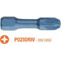 Насадка відверта ударна PZ2 x TORSION 30/50 мм BLUE SHOCK USH, уп. 5/10/25 шт. UUSE0062461