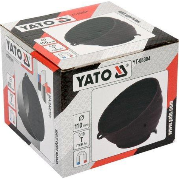 Круглый магнитный поднос 110мм YATO YT-08304