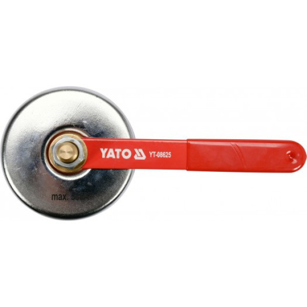 Сварочный магнитный заземляющий зажим 85мм YATO YT-08625