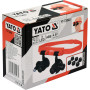Лупи на голову з підсвіткою YATO 2 LED, 4 пари з кратністю: х10, х15, х20, х25 YT-73840