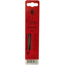 Пилочки для лобзика Zarsa 81 N3 спиральные D 1.1х130мм 41TPI JET, 12шт.     JH810386 JH810386
