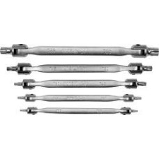 Набір ключів TORX шарнірних двосторонніх T15-T60 YATO 5шт. YT-05320