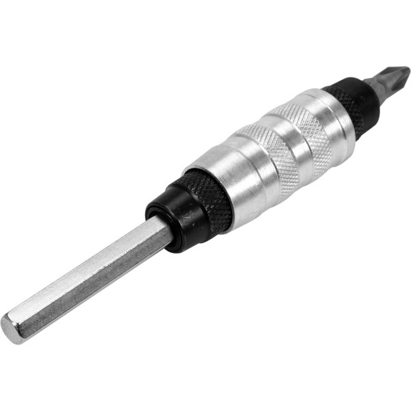 Угловой магнитный держатель-адаптер HEX 1/4" 100мм под углом 30° YATO YT-04635