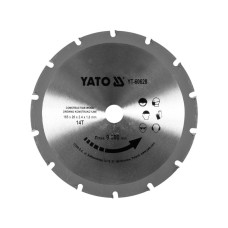 Диск пильный по дереву с гвоздями 185х2.4x20мм 14зубьев YATO YT-60628