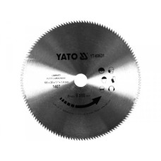 Диск пильный по ламинату 185x1.7x20мм 140зубьев YATO YT-60631