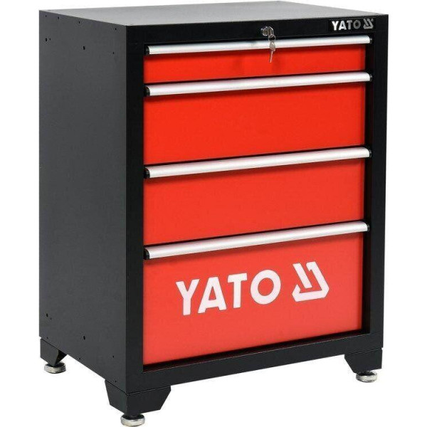 Шкаф для мастерской YATO  4 ящика 660х457х863мм YT-08933