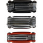 Набір шестигранних ключів HEX H1.5-H8 TORX T6-T25 YATO, 24 шт. YT-05640