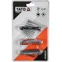 Набір шестигранних ключів HEX H1.5-H8 TORX T6-T25 YATO, 24 шт. YT-05640
