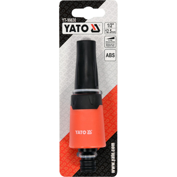 Наконечник поливальний регульований 1/2" YATO YT-99830