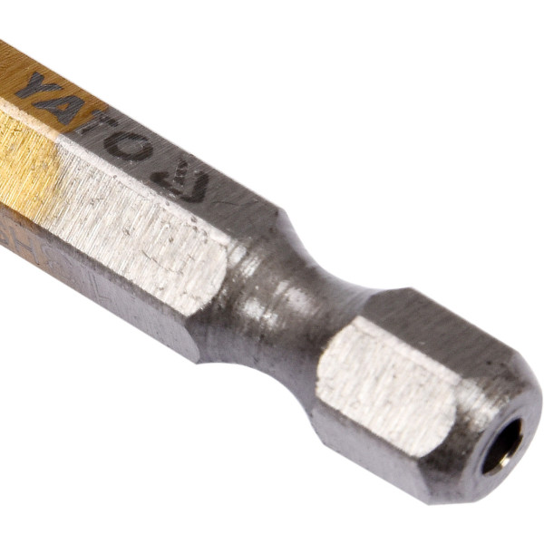 Свердло для металу фрезерувальне 3 х 70/35 мм HEX 1/4" YATO YT-44820 YT-44820