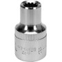 Головка торцевая "Spline" 1/2" короткая YATO 8мм YT-14820
