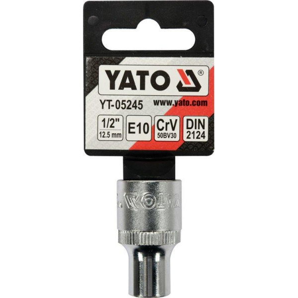 Головка торцевая TORX E10 - Е20 1/2 YT-05245