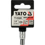 Головка торцевая TORX E8 1/4 YT-05244