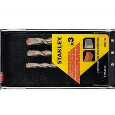 Набор сверл по бетону SDS+ 5/6/8х110мм STANLEY 3шт STA56120-QZ