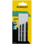 Набор сверл перьевых 5/6/8мм по керамике/стеклу STANLEY 3 шт. STA53312-QZ