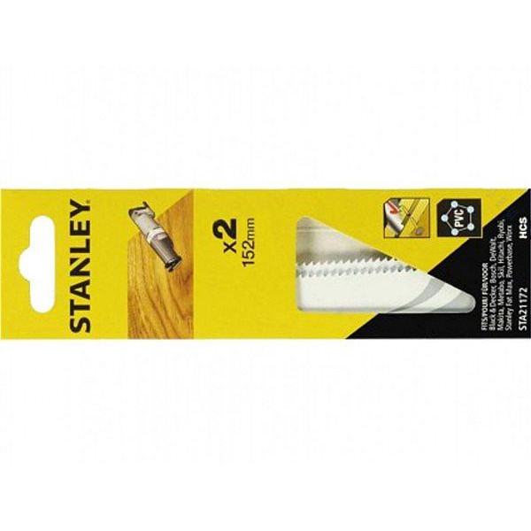 Полотна для дерева 152 мм для шабельної пили STANLEY FatMax HCS 2 шт. STA21172-XJ