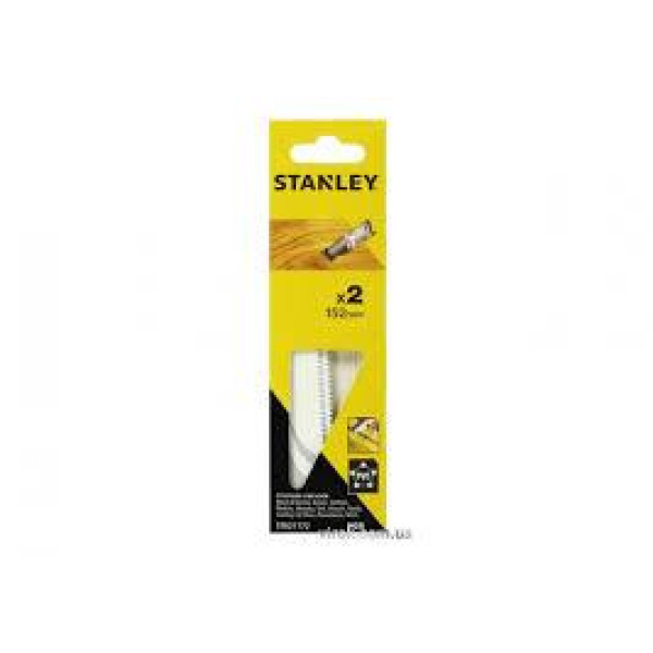 Полотна для дерева 152 мм для шабельної пили STANLEY FatMax HCS 2 шт. STA21172-XJ