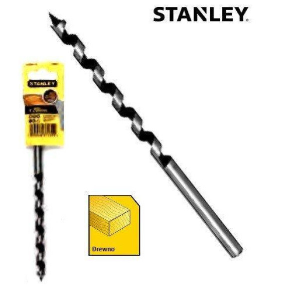 Свердло для дерева шнекове STANLEY 8 -18х200/100 мм в асортименті STA52190-QZ