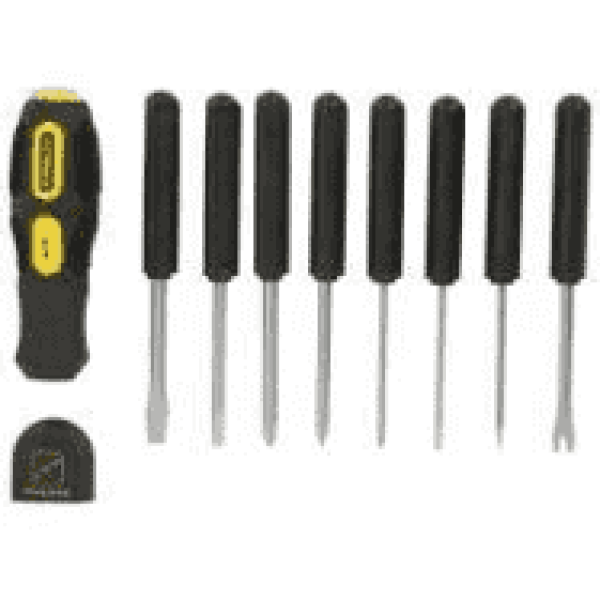 Викрутка Stanley Multifunctional у наборі зі змінними стрижнями SL/PH 10 передм. 0-62-511