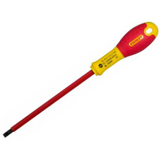 Викрутка плоска діелектрична STANLEY "FatMax" SL2.5 — SL5.5 корпус VDE до 1000V 0-65-410
