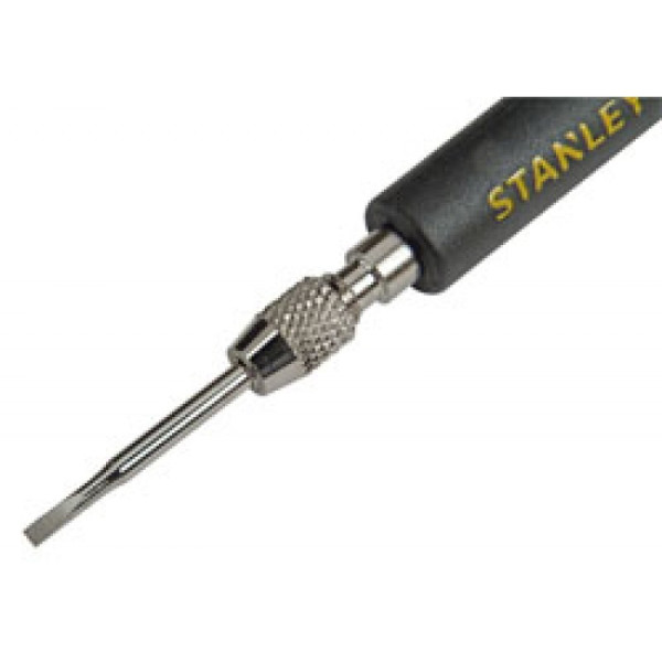 Викрутка-тримач із прецизійними насадками STANLEY SL/PH/HEX/TORX у футлярі 17 шт. STHT0-62633