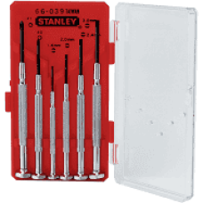 Набор отверток PH / SL точной механики Watchmaker STANLEY 6 шт. 1-66-039