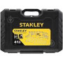 Набор торцевых головок 1/4"/1/2", инструментов и ключей STANLEY, 41 шт. в кейсе STMT82832-1